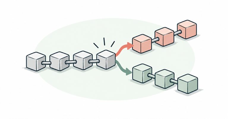 What is a blockchain hard fork?