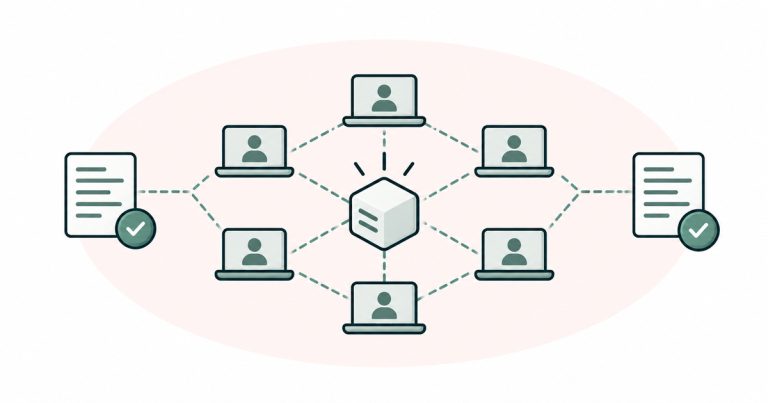 What is consensus in a blockchain?